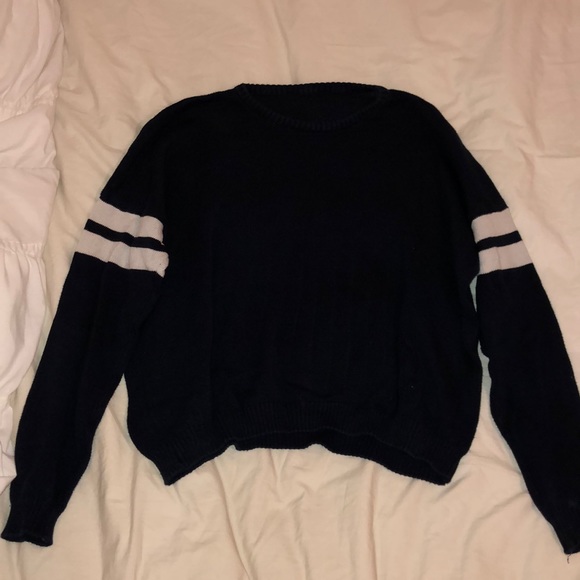 Brandy Melville Sweaters - Brandy Melville Veena Sweater in Navy